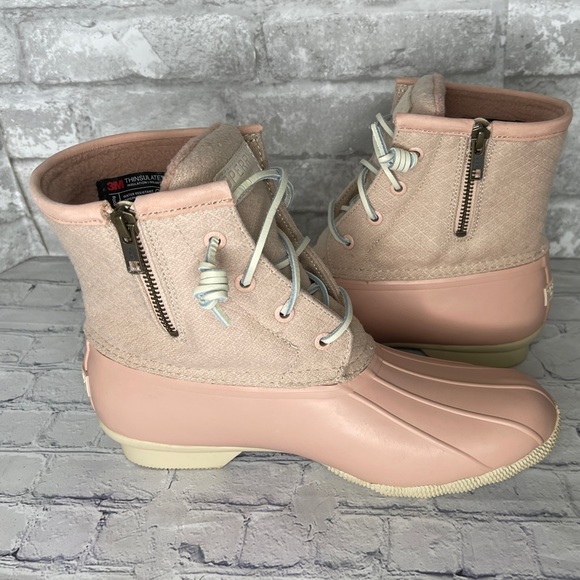 Sperry Saltwater Wool Dusty Rose (w Thinsulate) like new! - Picture 4 of 9